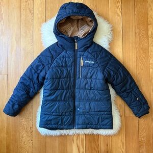 Patagonia Kids Navy Blue Puffer Jacket